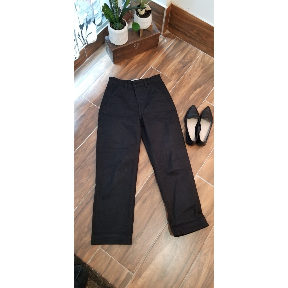 Everlane Straight Leg Crop Pant